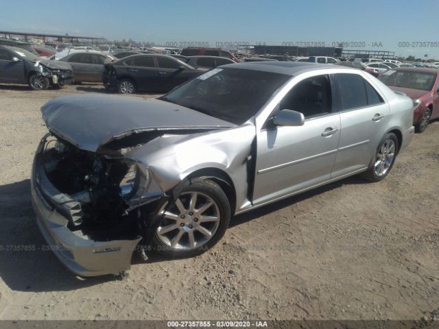 1G6DC67A660215226 - 2006 CADILLAC STS  Silver photo 2