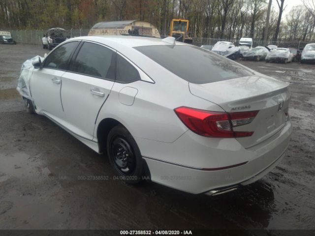 1HGCV2F93LA006763 - 2020 HONDA ACCORD TOURING White photo 3