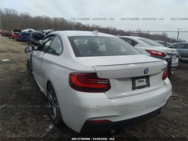 WBA1J7C58GV360709 - 2016 BMW M235I  White photo 3