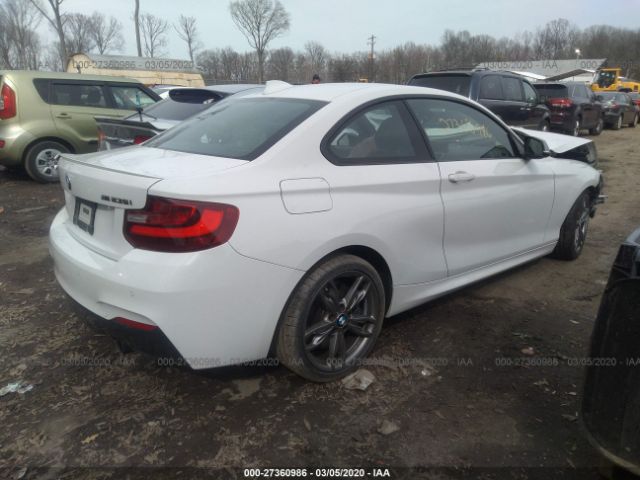 WBA1J7C58GV360709 - 2016 BMW M235I  White photo 4