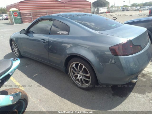 JNKCV54E95M403197 - 2005 INFINITI G35  Blue photo 3