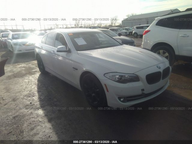 WBAFU9C55BC785754 - 2011 BMW 550 XI White photo 1