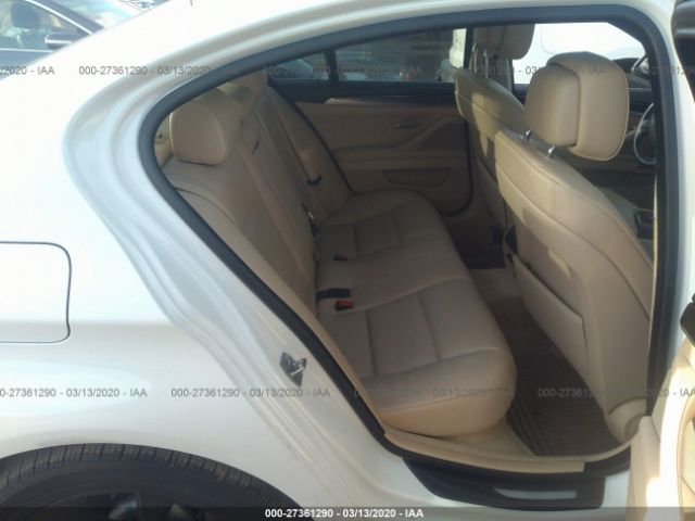 WBAFU9C55BC785754 - 2011 BMW 550 XI White photo 8