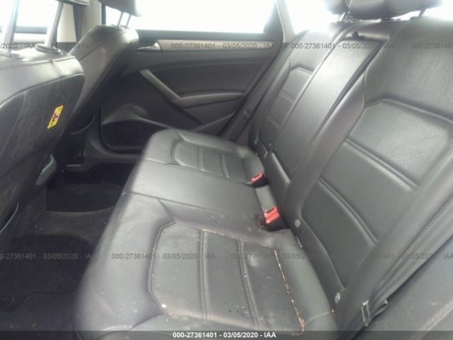 1VWBS7A30EC049965 - 2014 VOLKSWAGEN PASSAT SE Gray photo 8