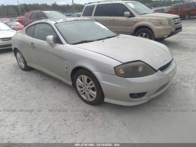 KMHHN65F66U208076 - 2006 HYUNDAI TIBURON GT/SE/GT LIMITED Silver photo 1