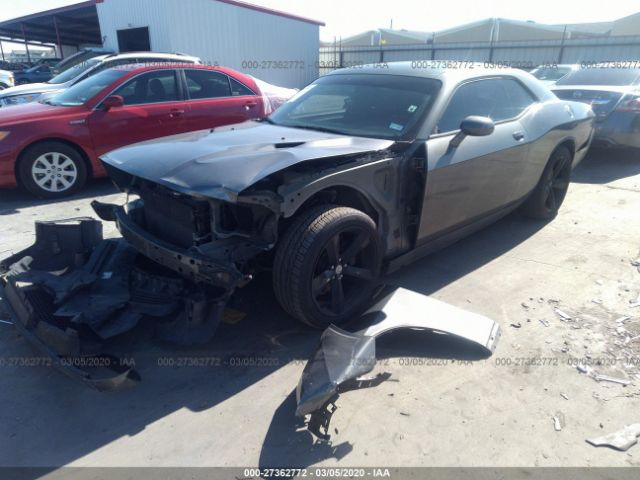 2C3CDYAG3CH127521 - 2012 DODGE CHALLENGER SXT Silver photo 2