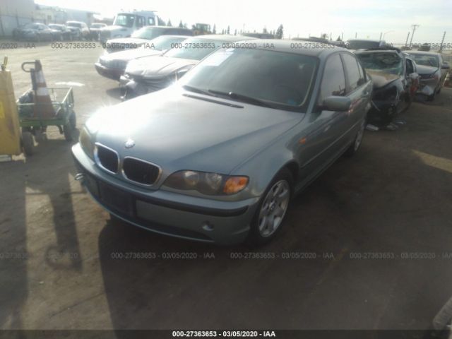 WBAAZ33474KP84212 - 2004 BMW 325 IS SULEV Blue photo 2