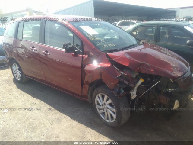 JM1CW2BLXC0103106 - 2012 MAZDA 5  Burgundy photo 6