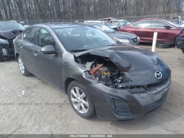 JM1BL1VG2B1433618 - 2011 MAZDA 3 I Gray photo 1