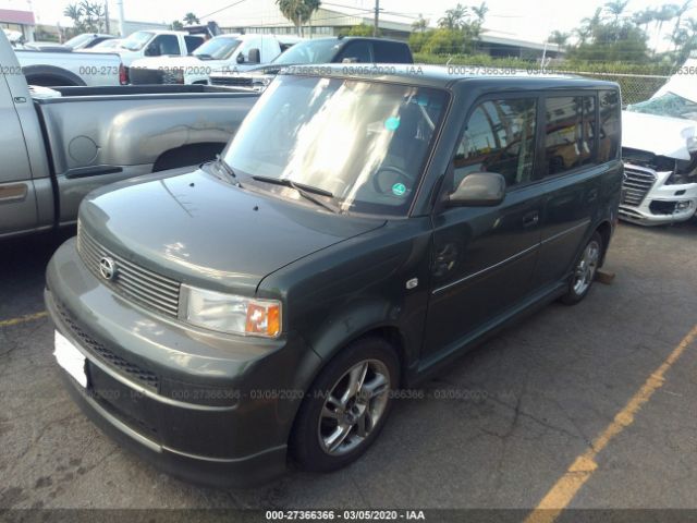 JTLKT324X64041047 - 2006 TOYOTA SCION XB Grau Foto 2