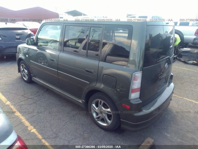 JTLKT324X64041047 - 2006 TOYOTA SCION XB Grau Foto 3