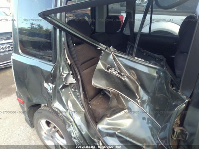 JTLKT324X64041047 - 2006 TOYOTA SCION XB Grau Foto 6