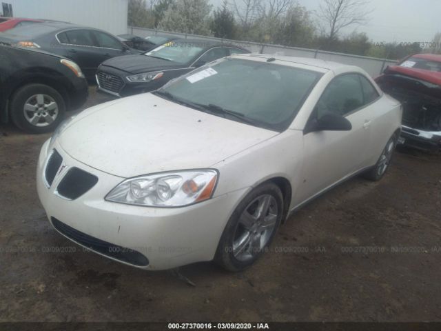 1G2ZH361X84254969 - 2008 PONTIAC G6 GT White photo 2