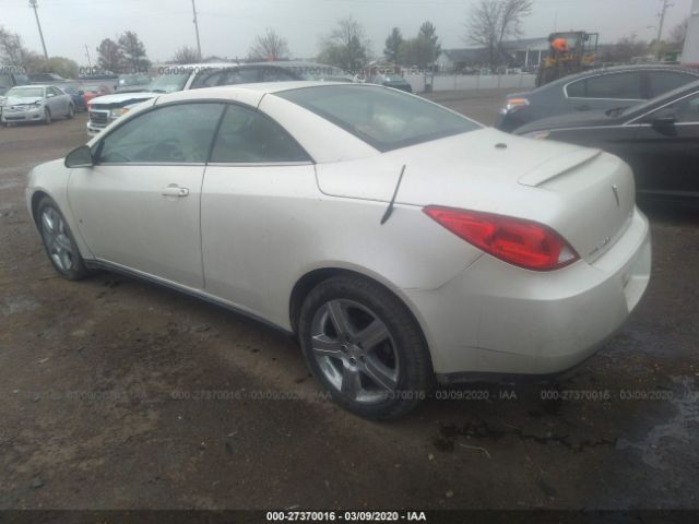 1G2ZH361X84254969 - 2008 PONTIAC G6 GT White photo 3