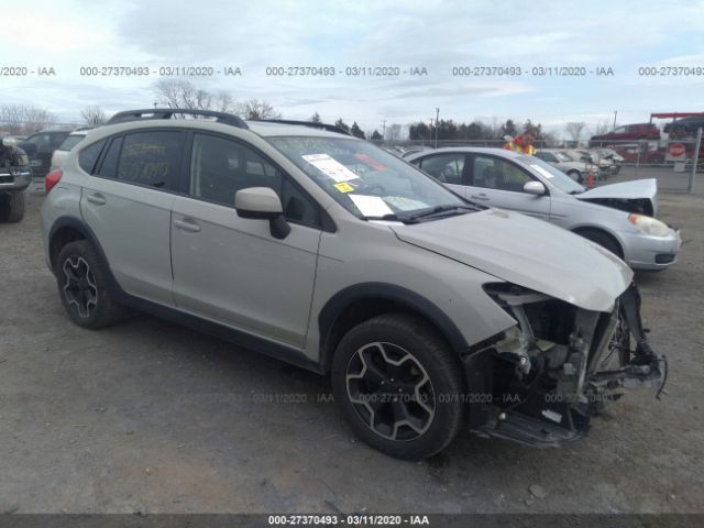 JF2GPAVC4E8274024 - 2014 SUBARU XV CROSSTREK 2.0 PREMIUM Green photo 1