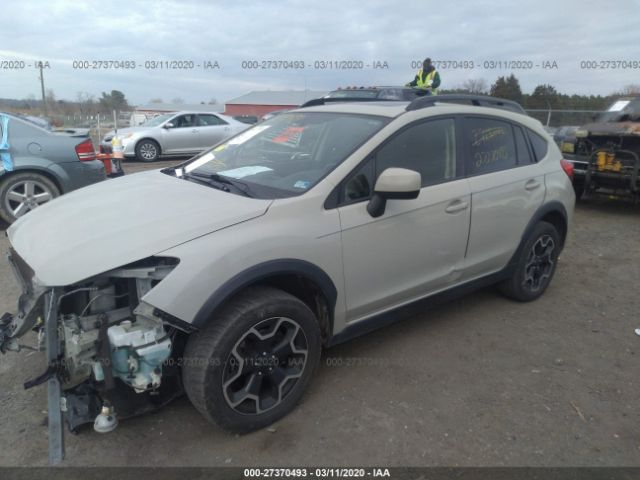 JF2GPAVC4E8274024 - 2014 SUBARU XV CROSSTREK 2.0 PREMIUM Green photo 2