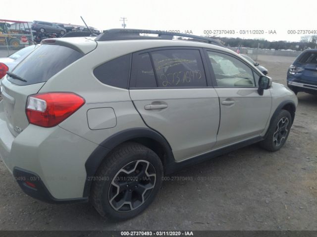 JF2GPAVC4E8274024 - 2014 SUBARU XV CROSSTREK 2.0 PREMIUM Green photo 4