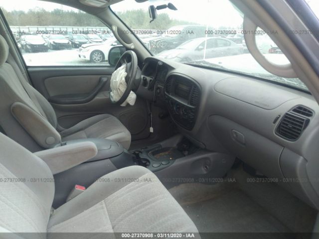 5TBET34155S472757 - 2005 TOYOTA TUNDRA DOUBLE CAB SR5 Gray photo 5