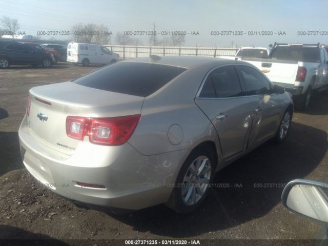 1G11F5SL3FF277098 - 2015 CHEVROLET MALIBU LTZ 金色 照片 4