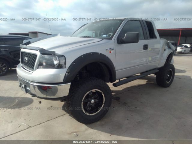 1FTPX14596KA92731 - 2006 FORD F150  Silver photo 2