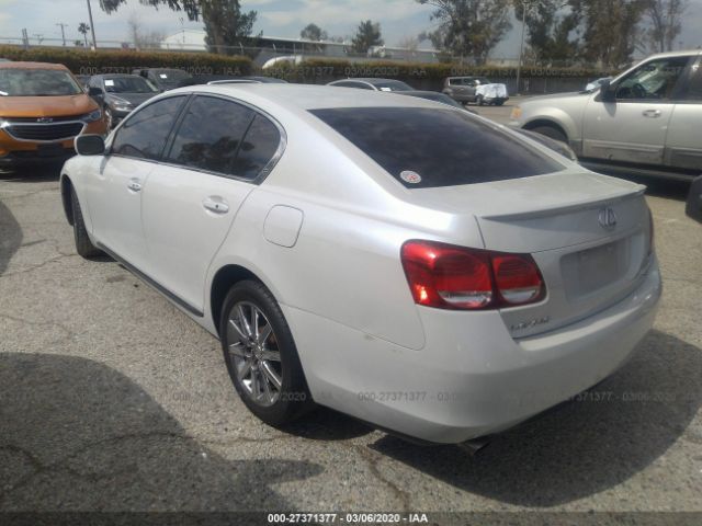 JTHBH96S365027623 - 2006 LEXUS GS 300 White photo 3