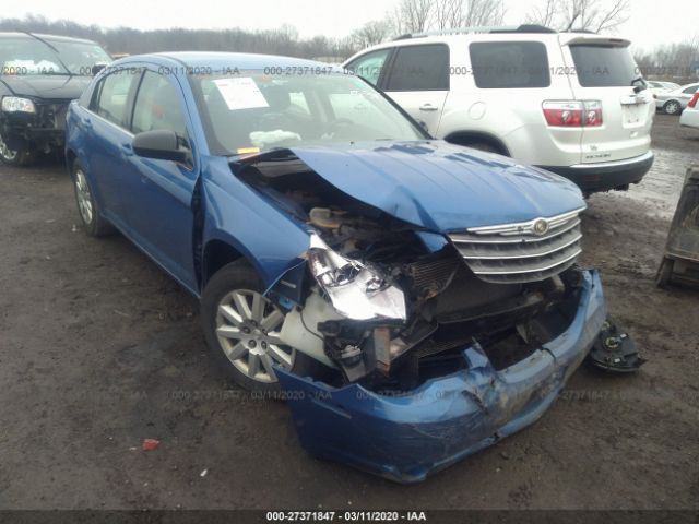 1C3LC46K98N120239 - 2008 CHRYSLER SEBRING LX Blue photo 1