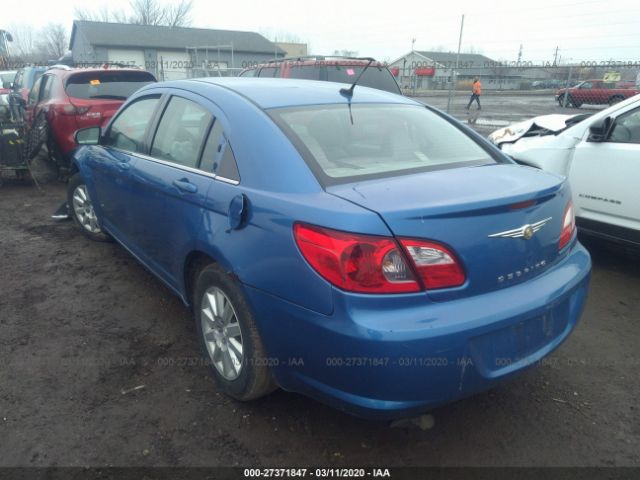 1C3LC46K98N120239 - 2008 CHRYSLER SEBRING LX Blue photo 3