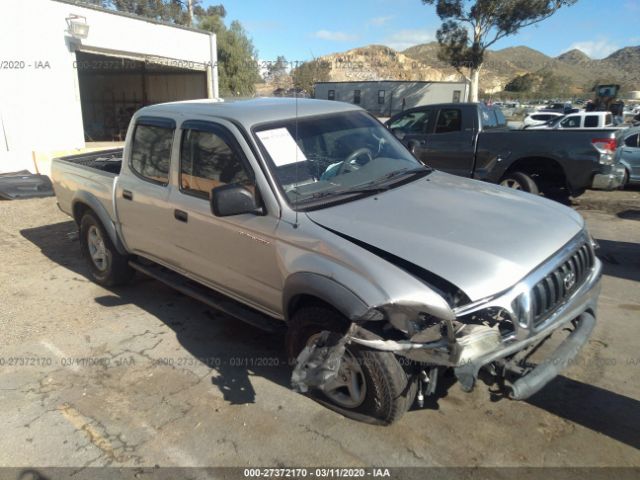 5TEGN92N13Z149678 - 2003 TOYOTA TACOMA DOUBLE CAB PRERUNNER Silver photo 6