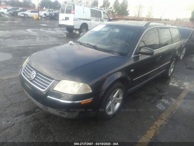 WVWWH63B14E114696 - 2004 VOLKSWAGEN PASSAT GLX Gray photo 2