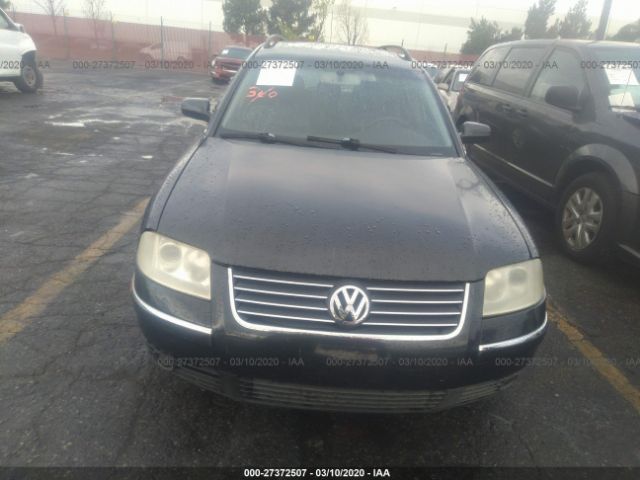 WVWWH63B14E114696 - 2004 VOLKSWAGEN PASSAT GLX Gray photo 6