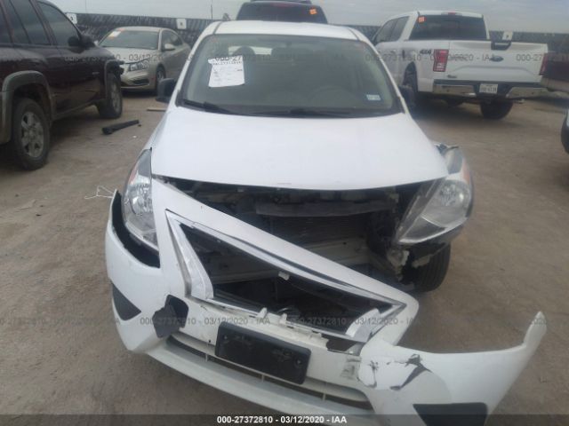 3N1CN7AP5FL815411 - 2015 NISSAN VERSA S/S PLUS/SV/SL White photo 6