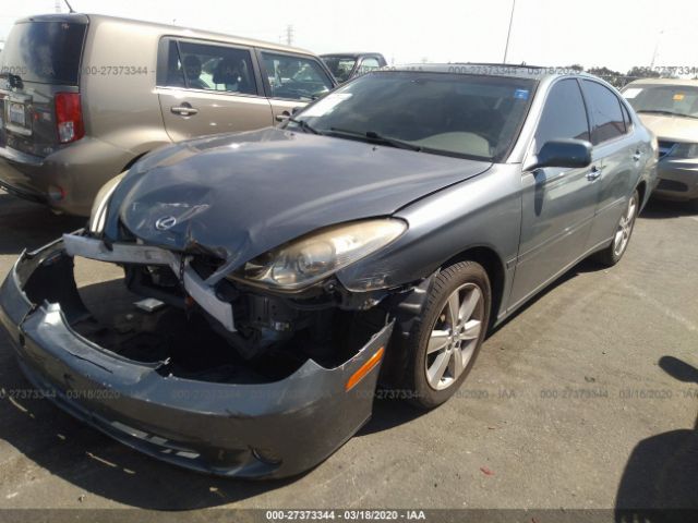 JTHBA30G065169126 - 2006 LEXUS ES 330 Gray photo 2