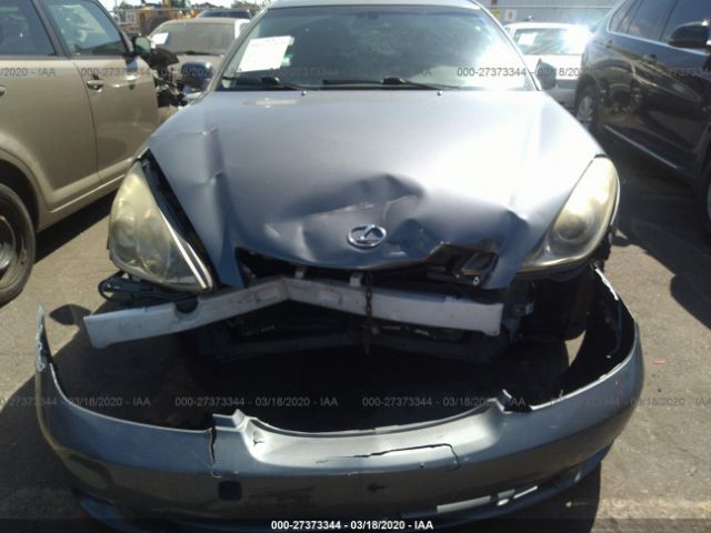 JTHBA30G065169126 - 2006 LEXUS ES 330 Gray photo 6