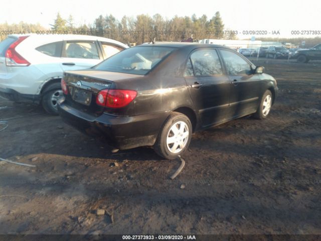 2T1BR32E63C018277 - 2003 TOYOTA COROLLA CE/LE/S Black photo 4