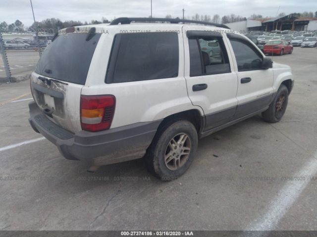 1J4GX48S14C114501 - 2004 JEEP GRAND CHEROKEE LAREDO/COLUMBIA/FREEDOM 白色 照片 4