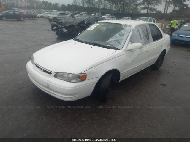 2T1BR12E7YC367508 - 2000 TOYOTA COROLLA VE/CE/LE White photo 2