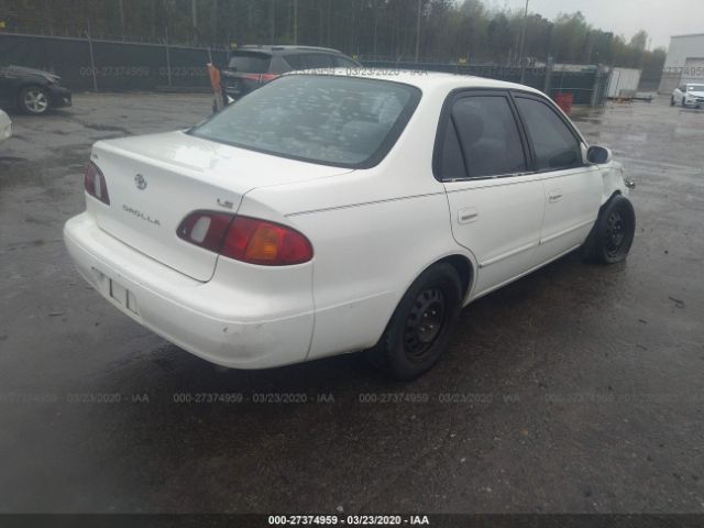 2T1BR12E7YC367508 - 2000 TOYOTA COROLLA VE/CE/LE White photo 4