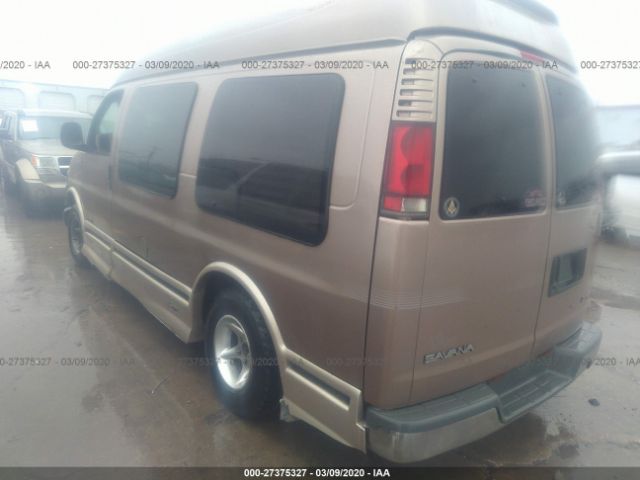 1GDFG15R3W1027436 - 1998 GMC SAVANA RV G1500 Gold photo 3