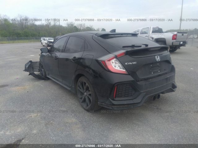 SHHFK7H43KU224919 - 2019 HONDA CIVIC SPORT 黑色 照片 3