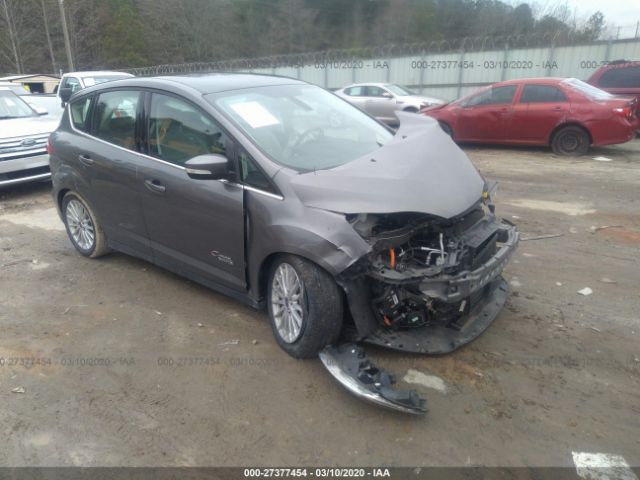 1FADP5CU8DL556155 - 2013 FORD C-MAX PREMIUM Gray photo 1