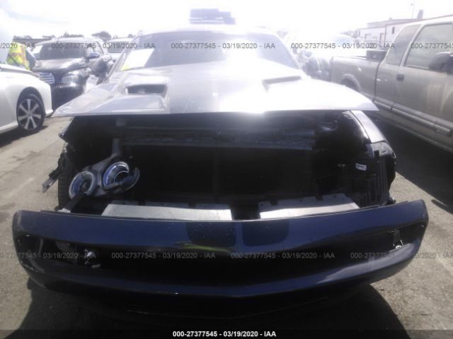 2C3CDZAG9GH120374 - 2016 DODGE CHALLENGER SXT Gray photo 6