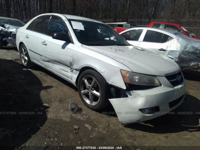 5NPEU46F48H357273 - 2008 HYUNDAI SONATA SE/LIMITED White photo 6