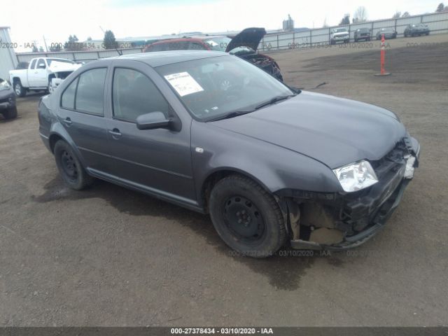 3VWSK69M44M117074 - 2004 VOLKSWAGEN JETTA GLS Gray photo 1