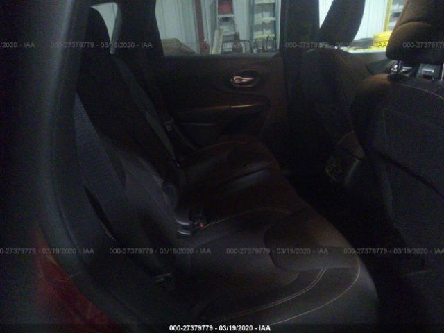 1C4PJMCSXFW750012 - 2015 JEEP CHEROKEE LATITUDE Red photo 8