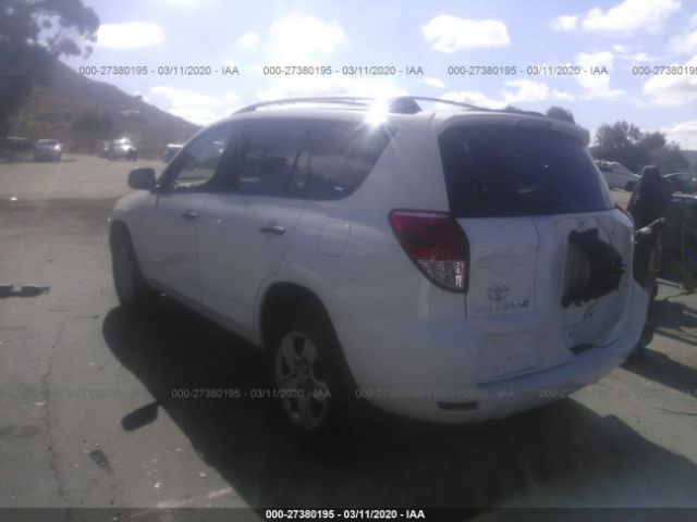 JTMZD35V385108225 - 2008 TOYOTA RAV4  White photo 3