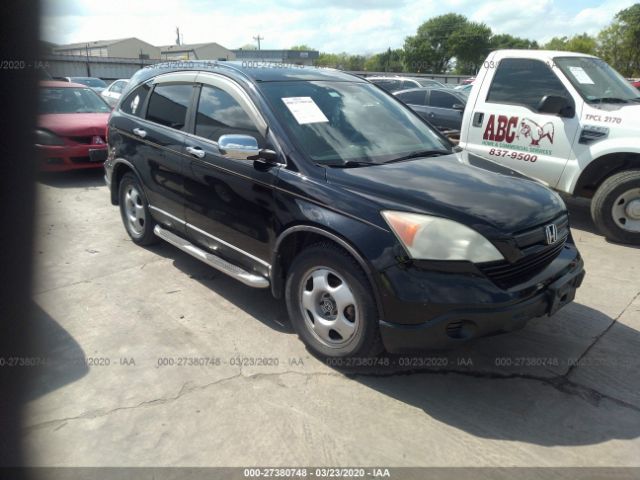 5J6RE38329L015050 - 2009 HONDA CR-V LX Black photo 1