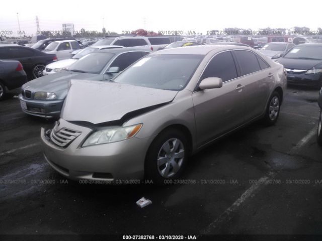 4T1BE46K97U585783 - 2007 TOYOTA CAMRY CE/LE/XLE/SE Brown photo 2