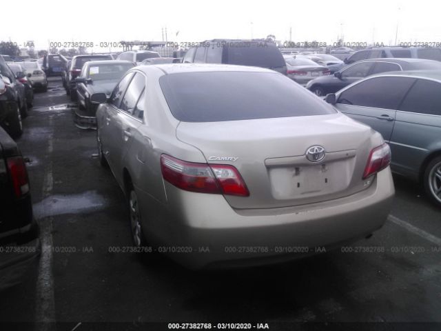 4T1BE46K97U585783 - 2007 TOYOTA CAMRY CE/LE/XLE/SE Brown photo 3