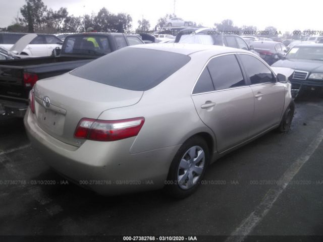 4T1BE46K97U585783 - 2007 TOYOTA CAMRY CE/LE/XLE/SE Brown photo 4