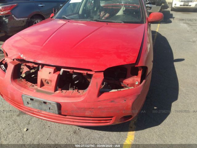 3N1AB51D35L594240 - 2005 NISSAN SENTRA SE-R SPEC V Red photo 6